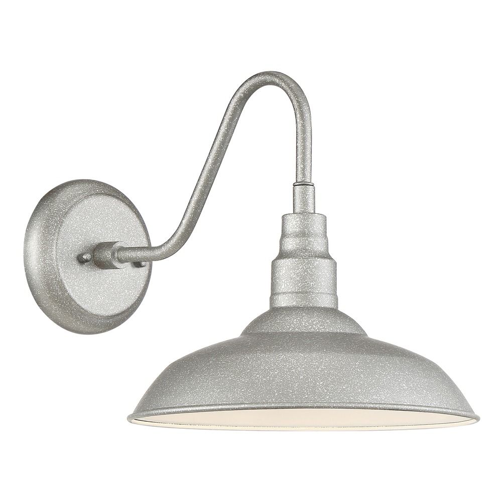 Led Barn Light Galvanized By Quoizel Lighting Bce8410gv