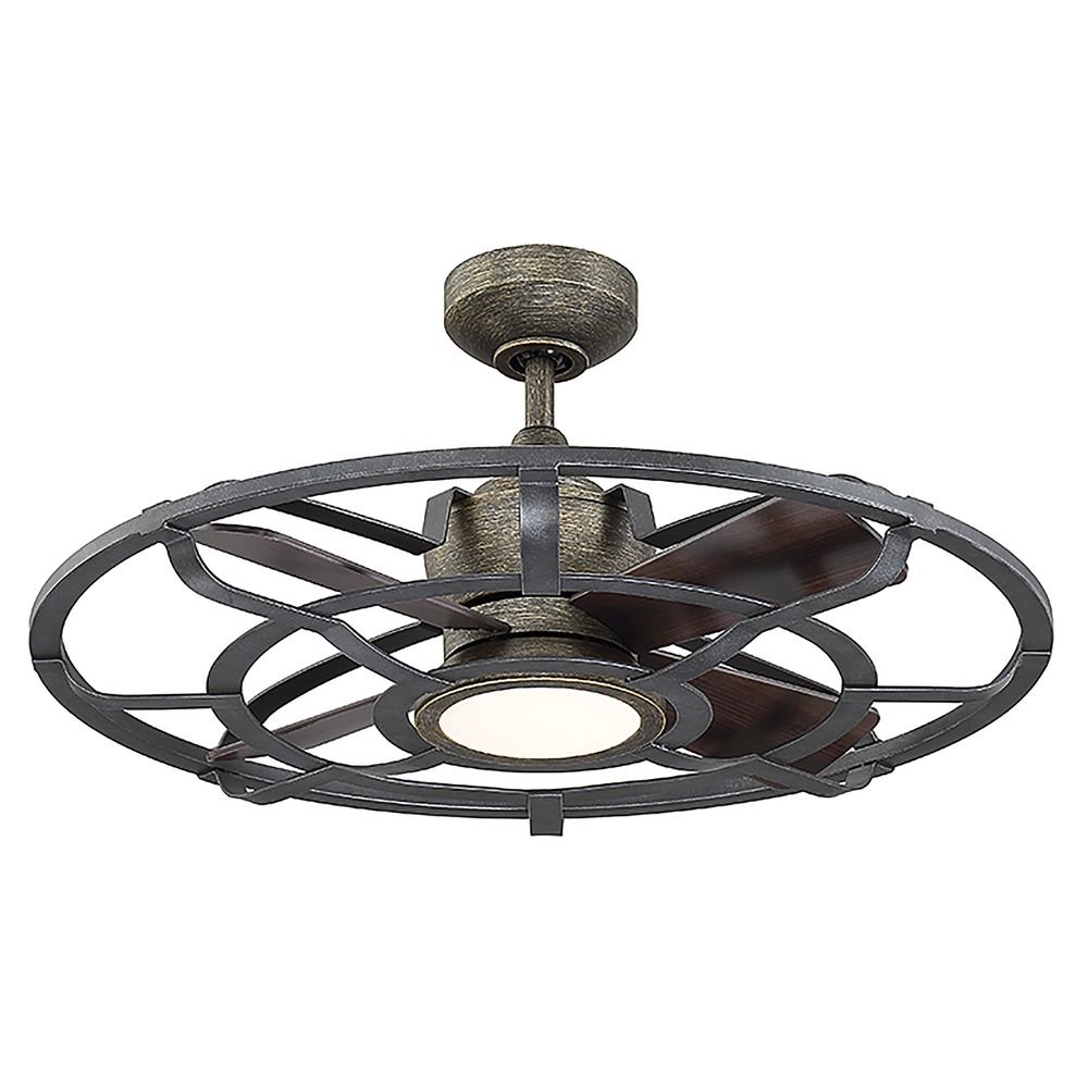 Savoy House Alsace Ii 22 Inch Reclaimed Wood Ceiling Fan With Led