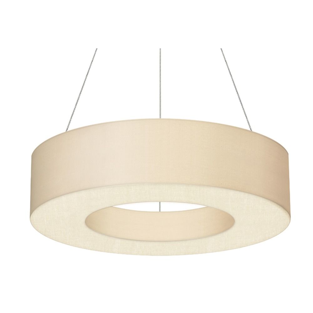 Sonneman Ring Shade Satin White Led Pendant Light With Drum Sonneman Lighting Ring Shade Satin White Led Pendant Light With Drum 2482 03