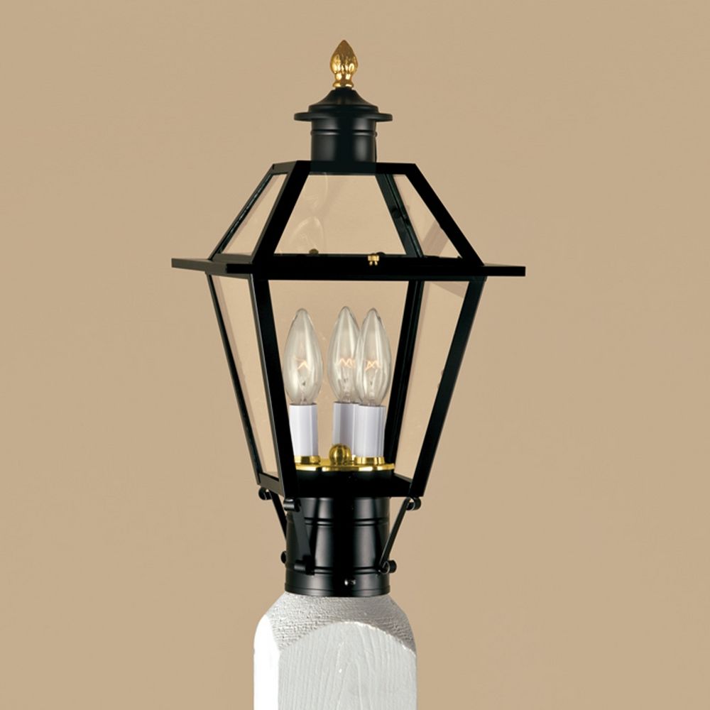 Norwell Lighting Lexington Black Post Light 2234BLCL Destination