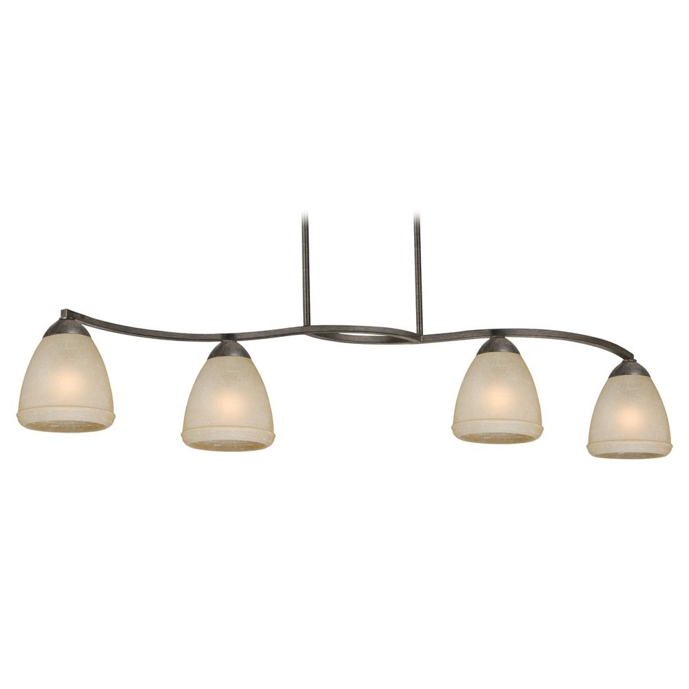 Helsinki Black Walnut Island Light With Bowl Dome Shade By Helsinki Black Walnut Island Light With