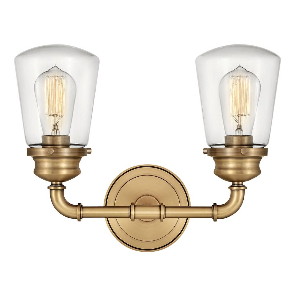 Hinkley Lighting Fritz Heritage Brass Bathroom Light 5032HB