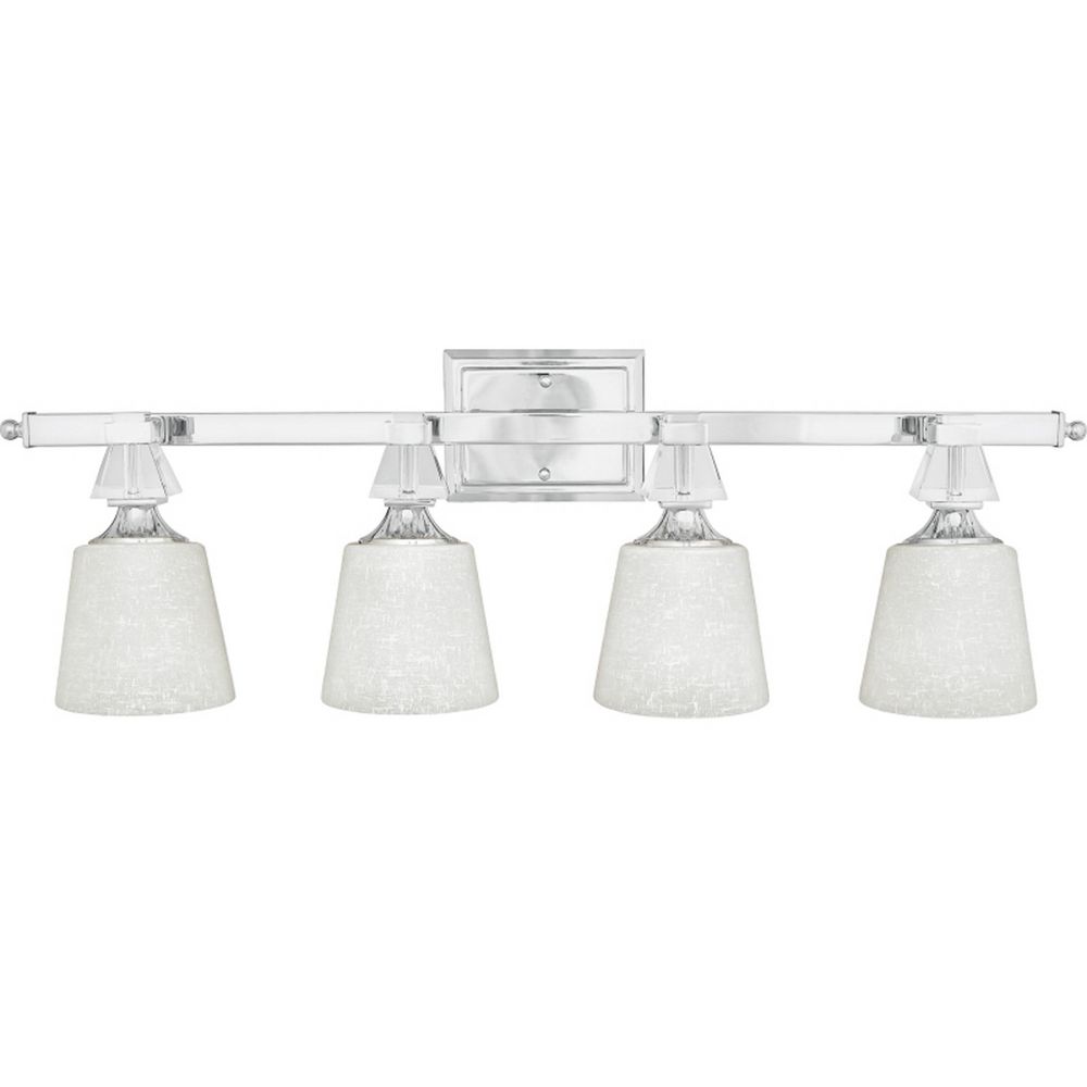 Modern Bathroom Light in Polished Chrome Finish | DX8604C | Destination