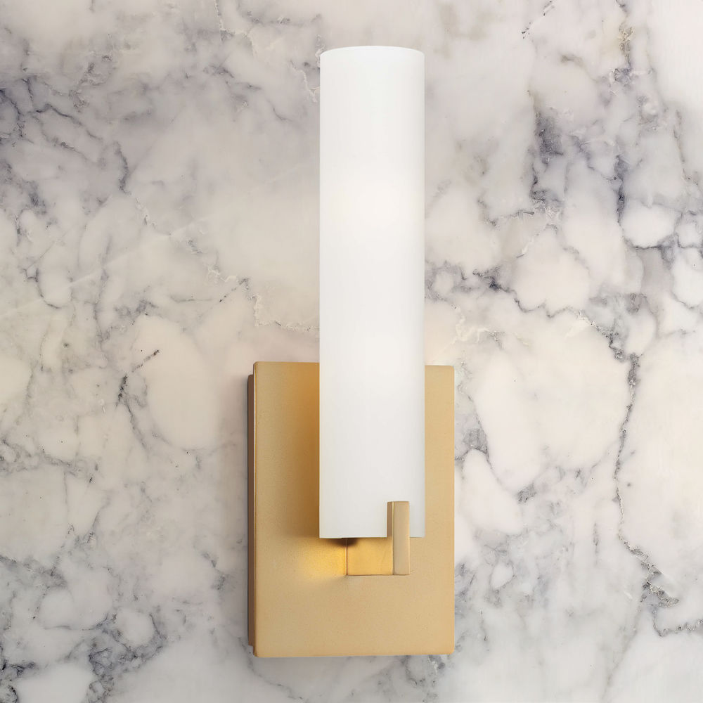 Tube Honey Gold LED Sconce by George Kovacs P5040-248-L Destination  Lighting