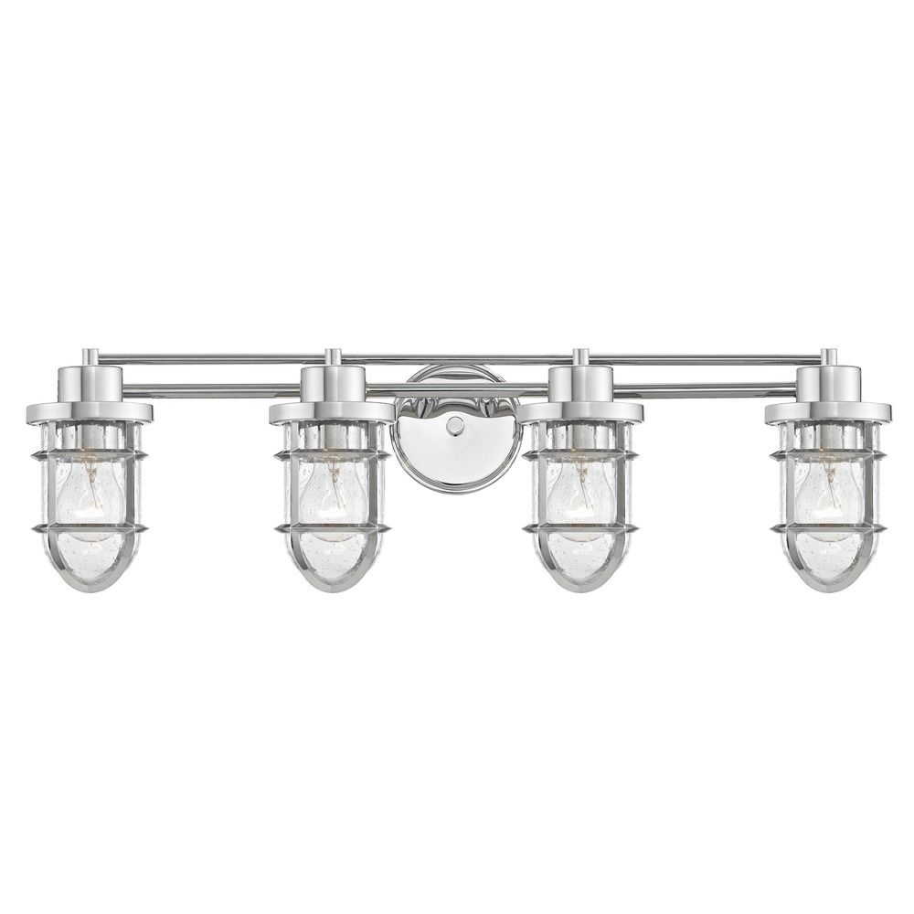 Quorum Lighting Chrome Bathroom Light 5369 3 14 Destination