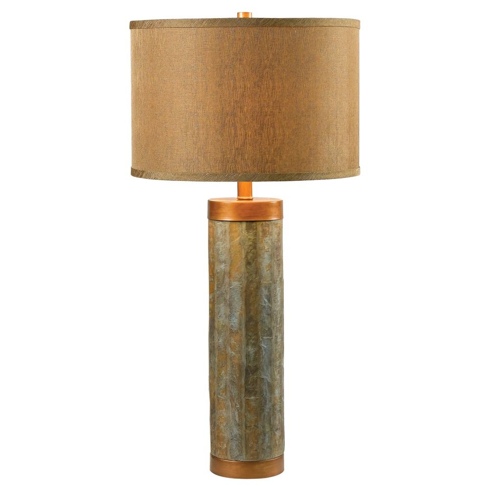 modern copper table lamp