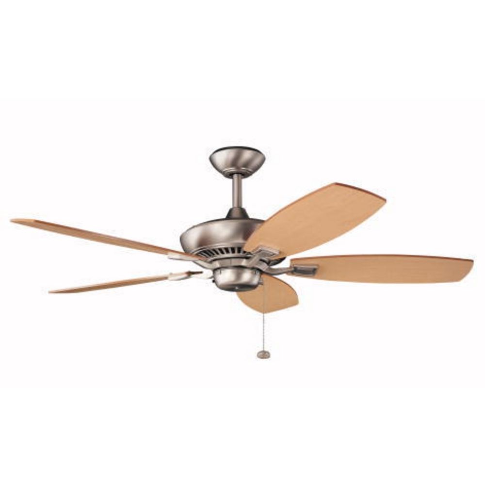 Kichler 52 Inch Pull Chain Ceiling Fan With Five Blades At Destination Lighting