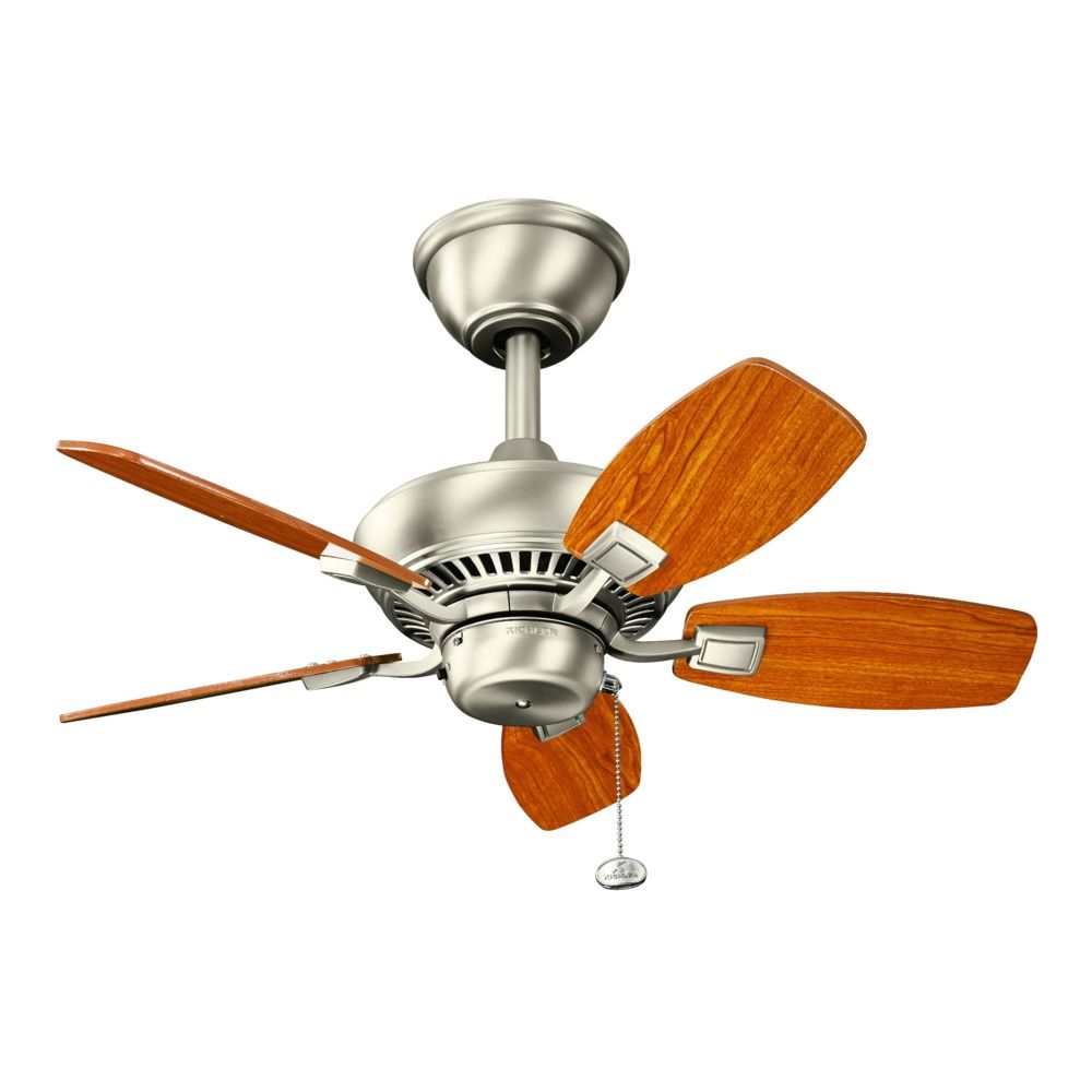 Kichler 30-Inch Ceiling Fan with Five Blades | 300103NI ...