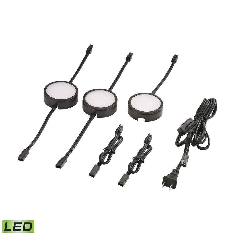 120v led puck light surface mount 3000k black by alico low profile surface mount light switch