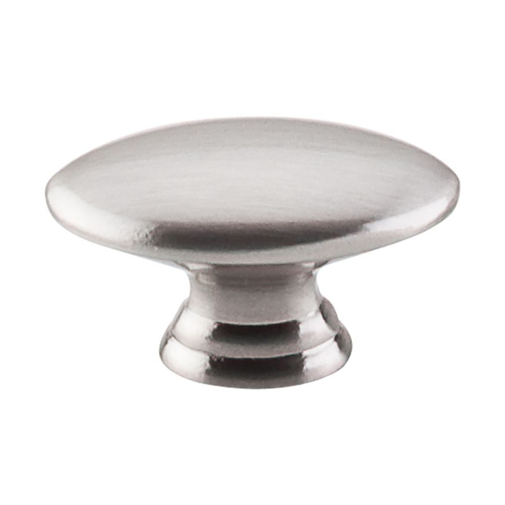 Modern Knob in Brushed Satin Nickel Finish M379 Destination
