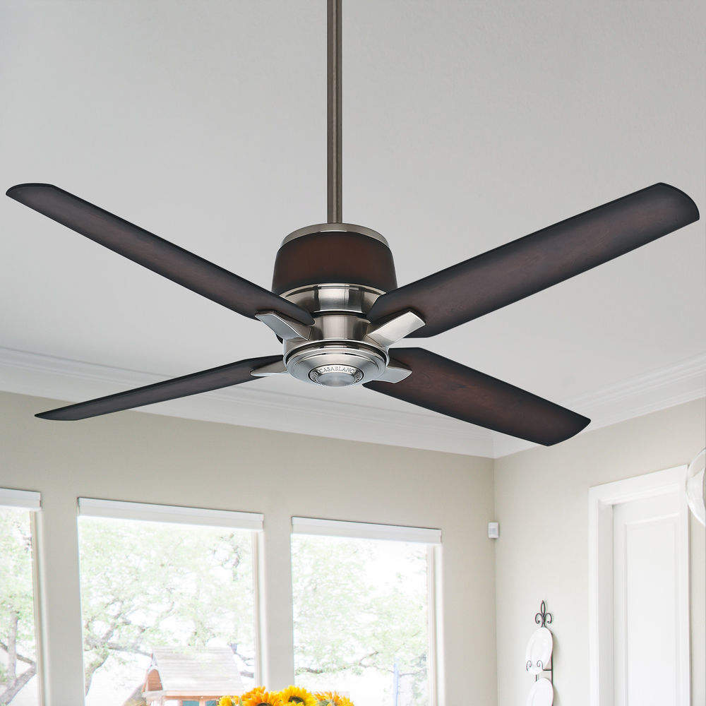 Casablanca Fan Aris Brushed Nickel Ceiling Fan Without Light