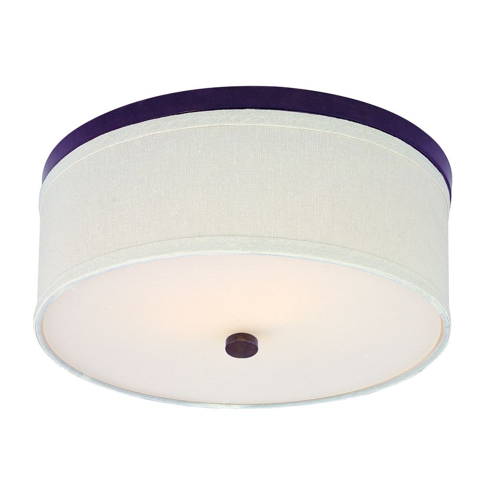 Bronze Flushmount Ceiling Light With Cream Drum Shade 5551 604 Design Classics Lighting Bronze Flushmount Ceiling Light With Cream Drum Shade 5551 604 Sh9460