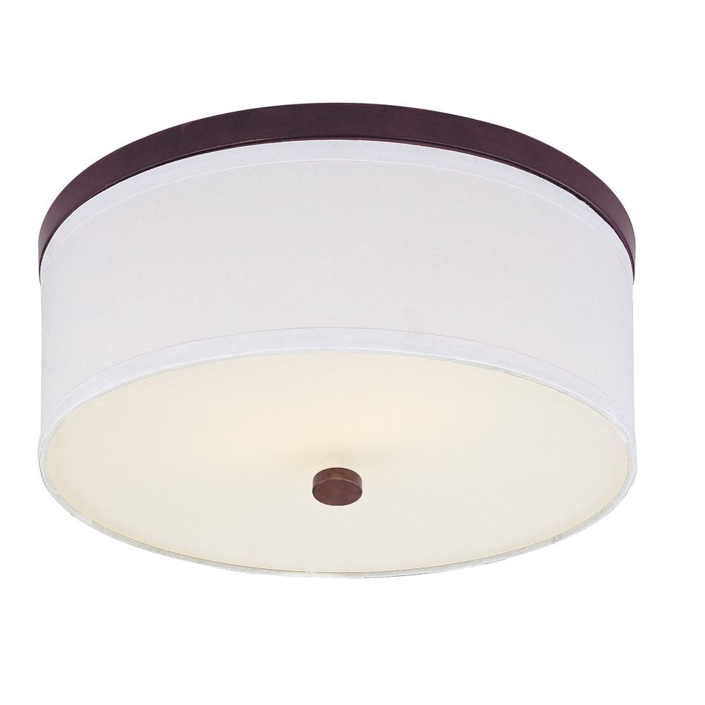 Modern Flushmount Ceiling Light With White Drum Shade 5551 604 Design Classics Lighting Modern Flushmount Ceiling Light With White Drum Shade 5551 604 Sh9461