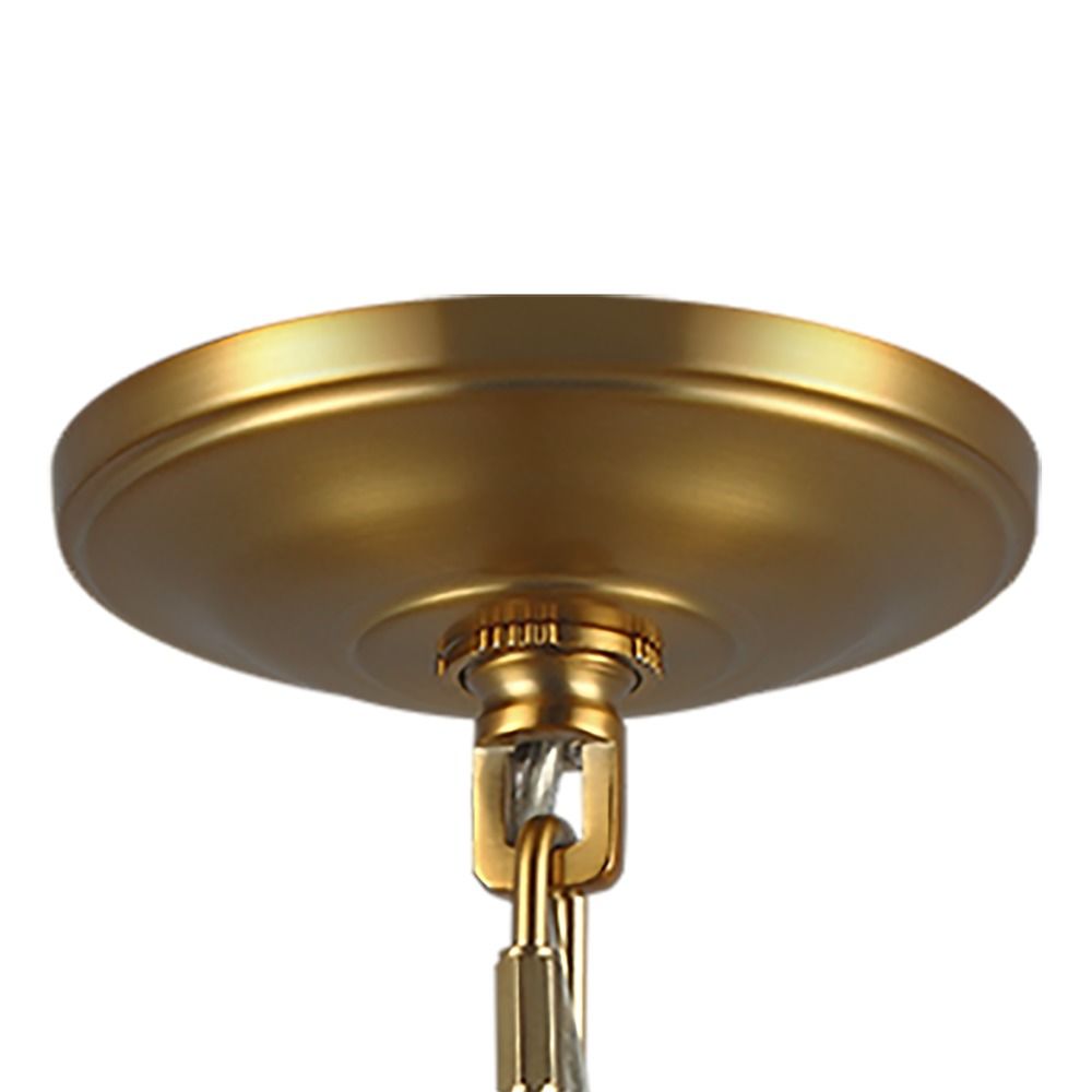 Lawler Burnished Brass Pendant by Visual Comfort Studio, F3155/3BBS