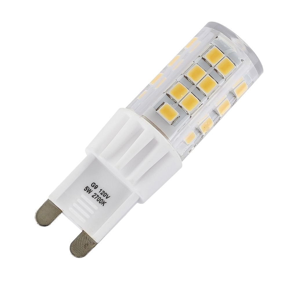G9 LED Rigid Dimmable Bulb 500 Lumens 4G9 LED 120V 2700K DIM | Destination Lighting