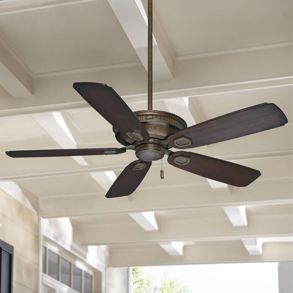 Casablanca Fan Co Heritage Aged Bronze Ceiling Fan Without Light 59527 Destination Lighting