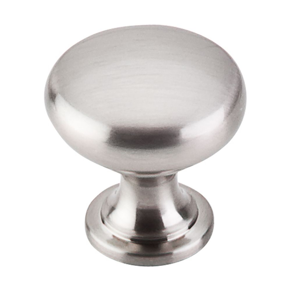 Modern Knob in Brushed Satin Nickel Finish M410 Destination