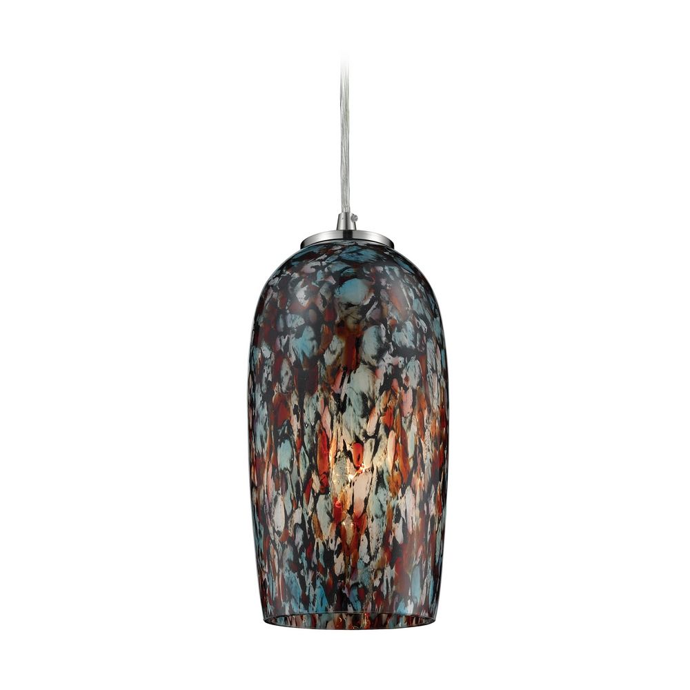 Multi Colored Pendant Lights Shapeyourminds Modern Mini Pendant Light With Multi Color Gl 31147 1