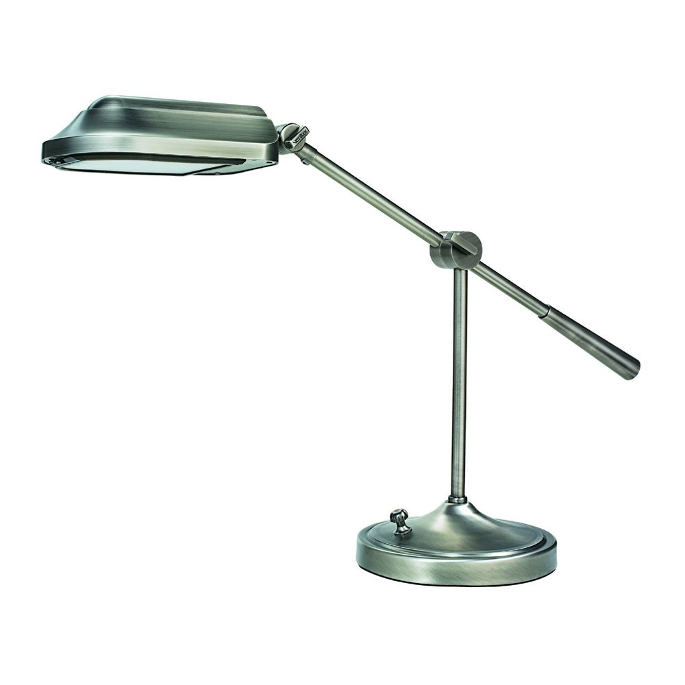 Swing Arm Task Desk Lamp In Brushed Nickel Finish Vd03gg1 Verilux Lighting Swing Arm Task Desk Lamp In Brushed Nickel Finish Vd03gg1 Hover Or To Zoom