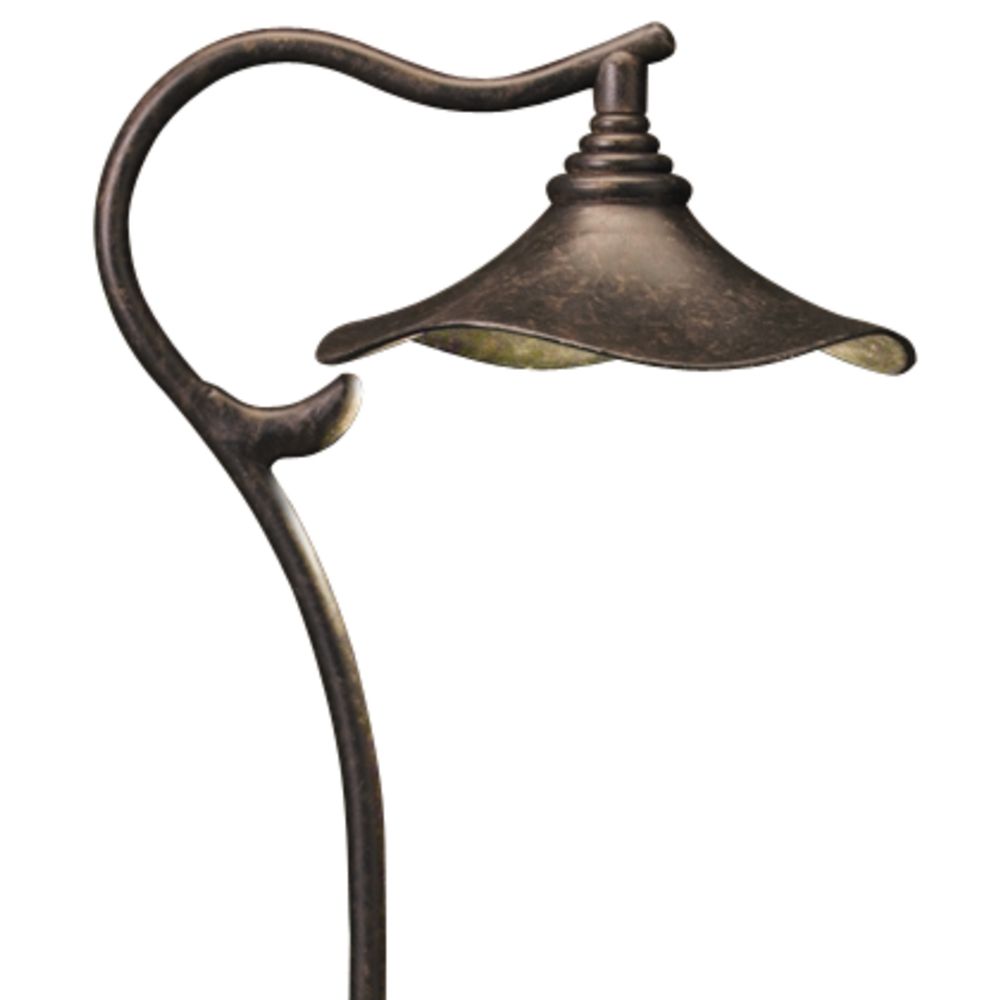 Cotswold 12V Path Light in Aged Bronze by Kichler Lighting