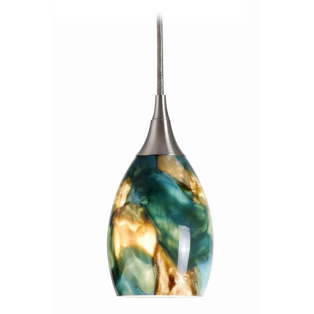 Kenroy Home Appiani Brushed Steel Mini Pendant Light With Bowl