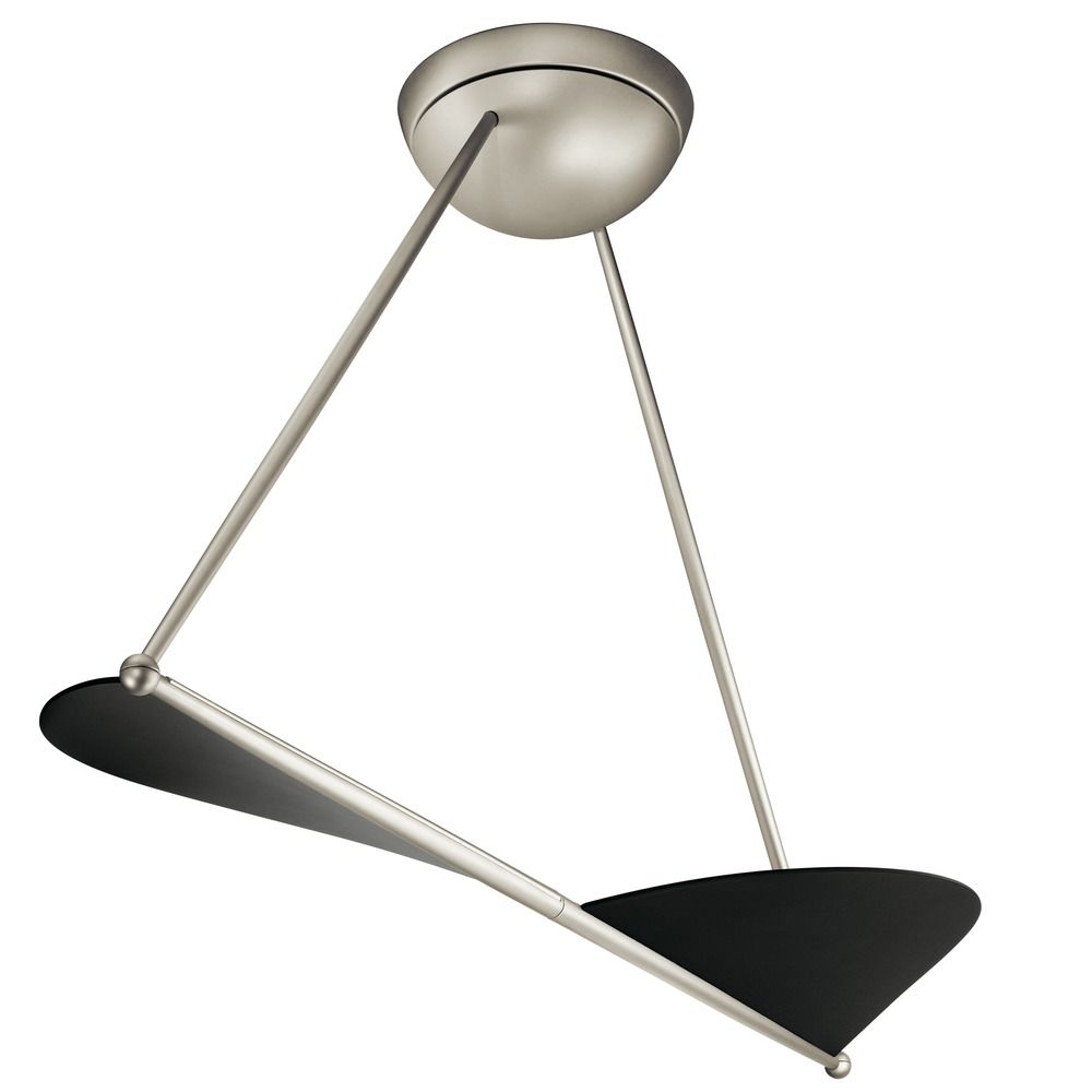 50 Inch 2 Blade Ceiling Fan Brushed Nickel By Kichler Lighting At Destination Lighting