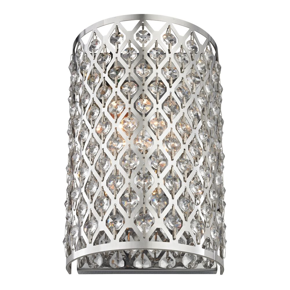 modern crystal wall lights