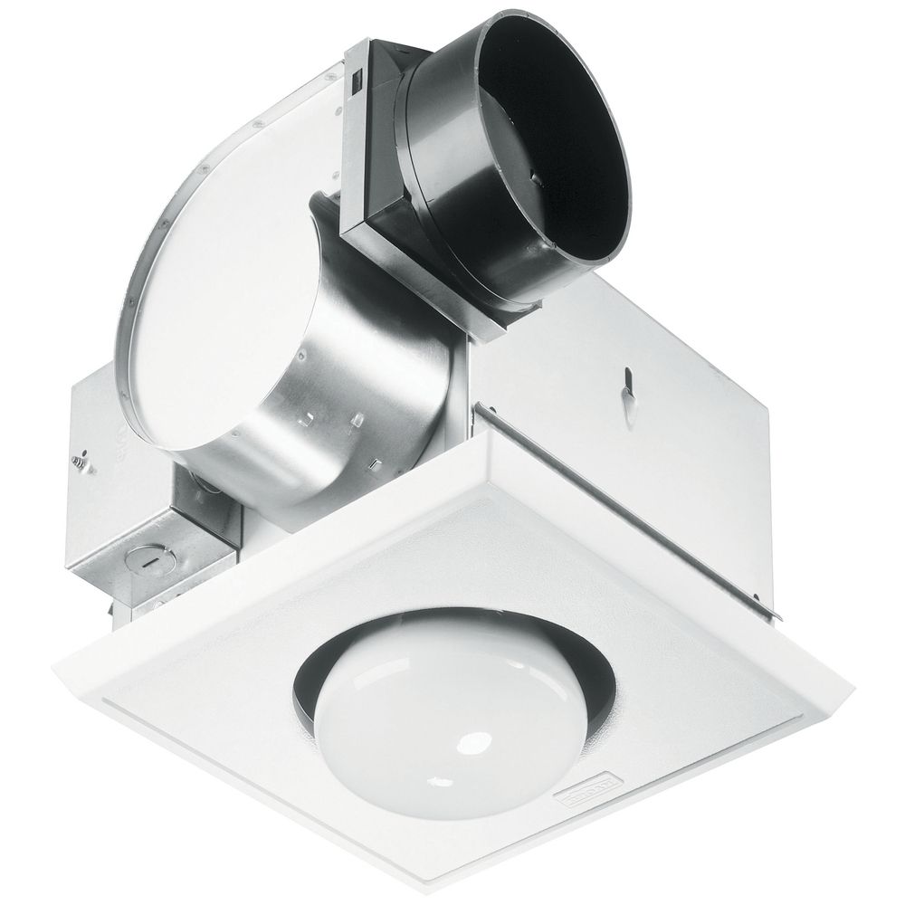 Bathroom 70 Cfm Exhaust Fan With Heat Lamp And Light Un 9417 Dn Destination Lighting