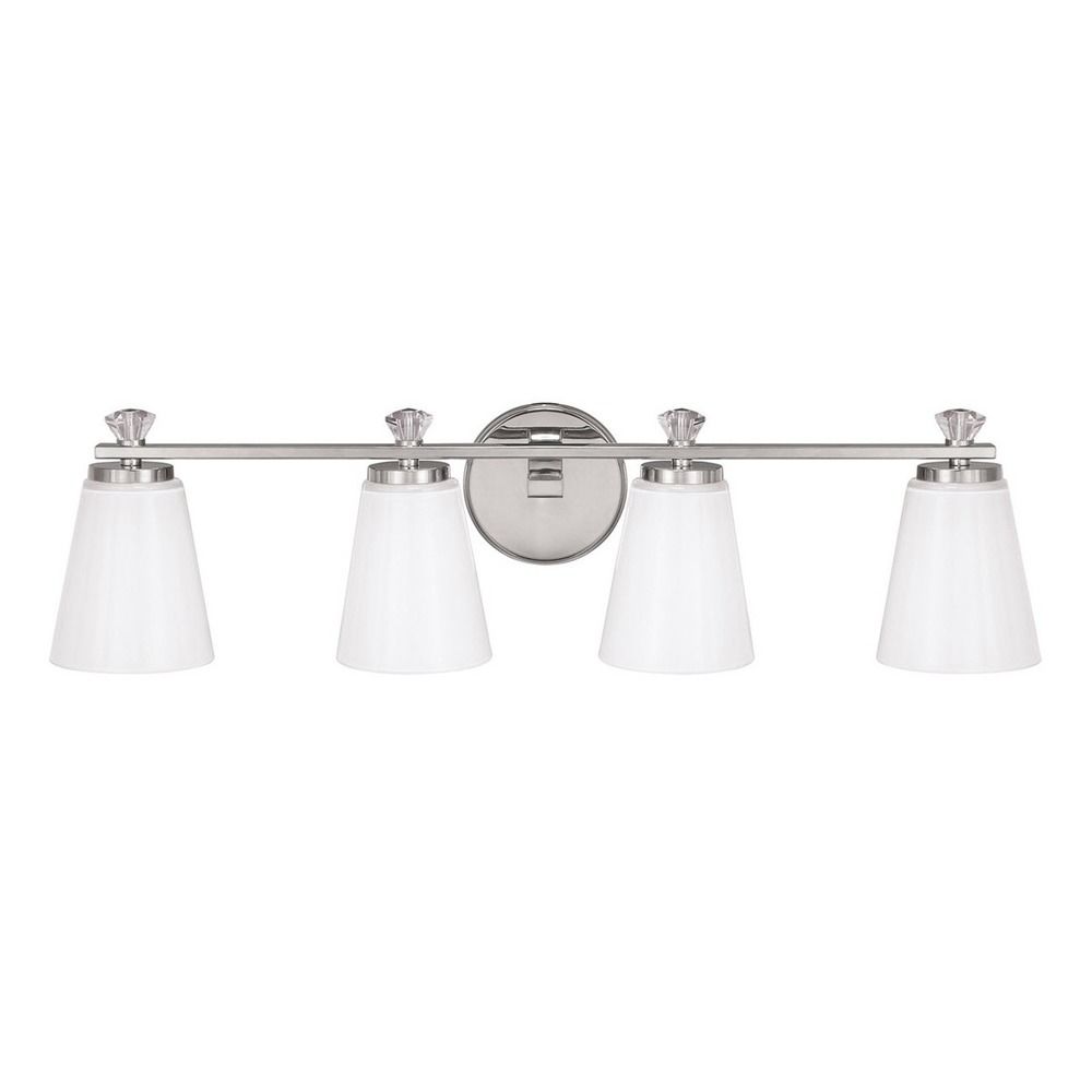 Capital Lighting Alisa Polished Nickel Bathroom Light 8024pn 127 Alisa Polished Nickel Bathroom Light