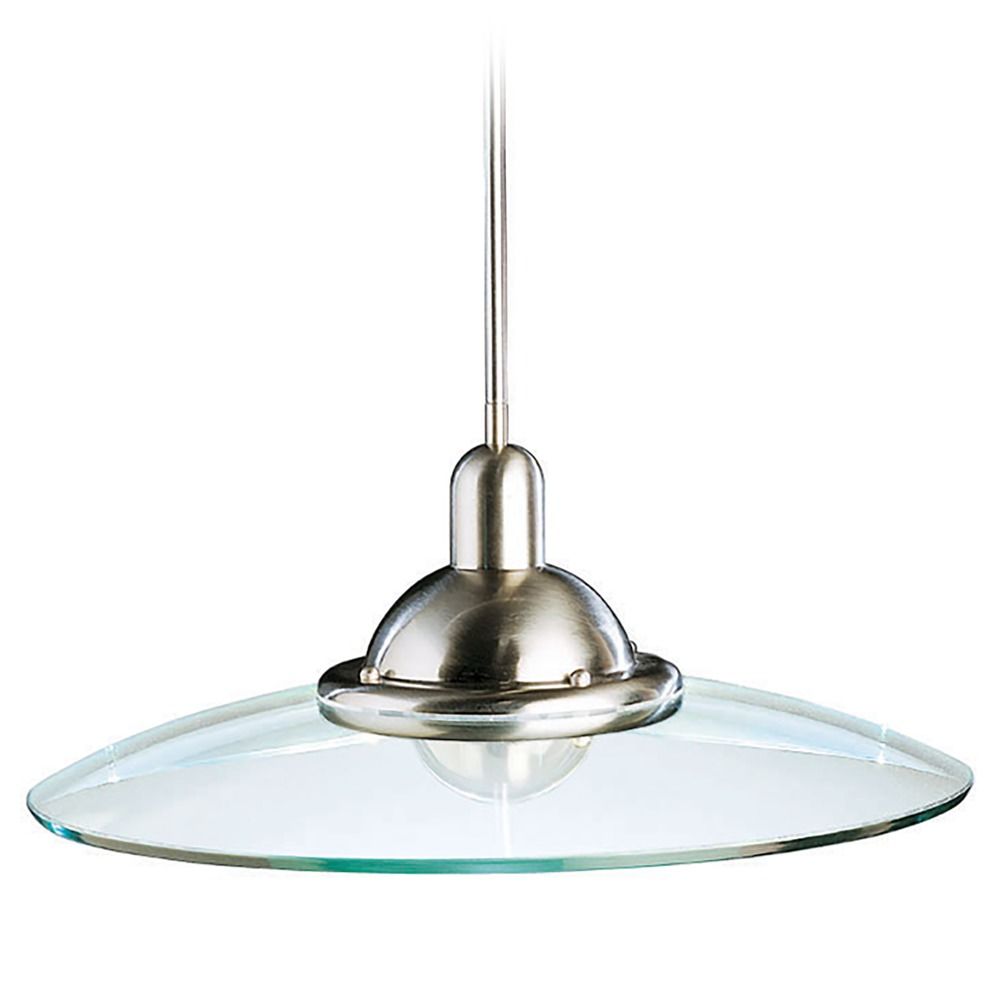 Kichler Pendant With Glass Saucer Shade 2640ni Destination Lighting Kichler Lighting Pendant With Glass Saucer Shade 2640ni