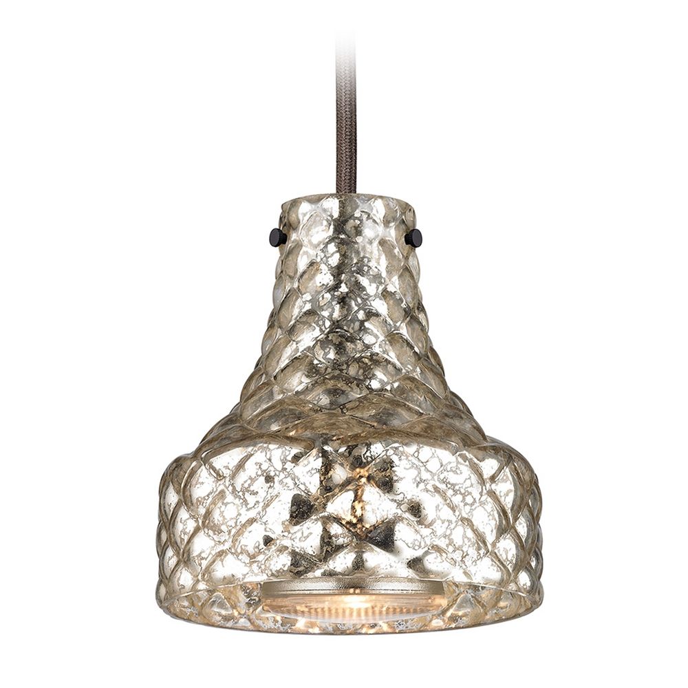 Mini Pendant Light With Mercury Glass At Destination Lighting