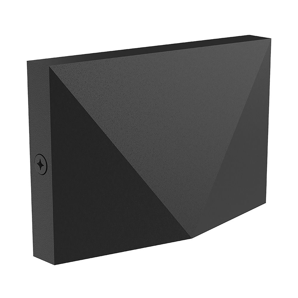 Lio 5Inch Wide LED Exterior Step Light in Black by Kuzco Lighting