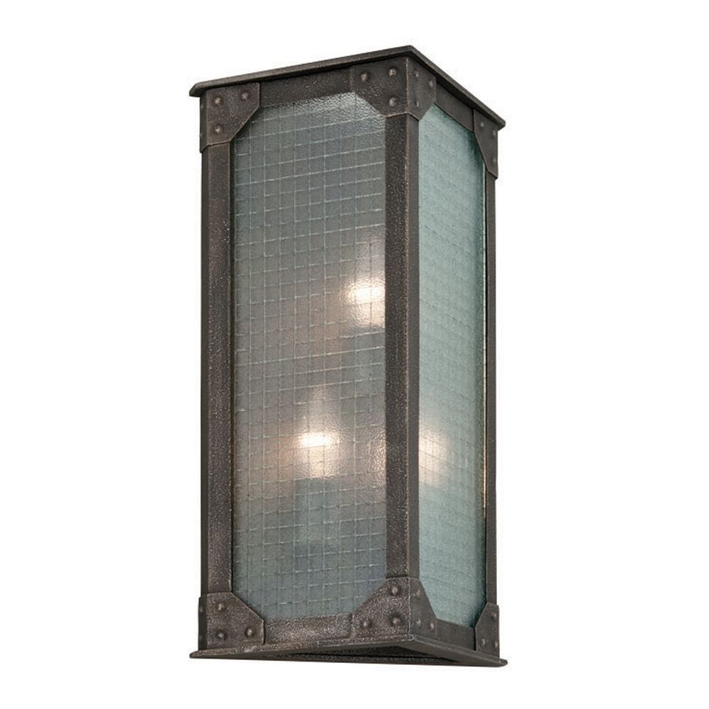 Troy Lighting Hoboken Aged Pewter Outdoor Wall Light At Destination