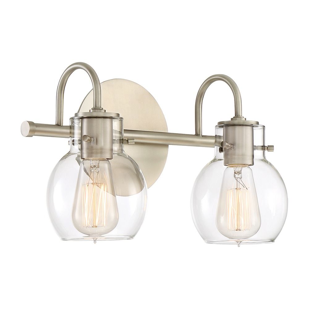 Quoizel Lighting Andrews Antique Nickel Bathroom Light ANW8602AN