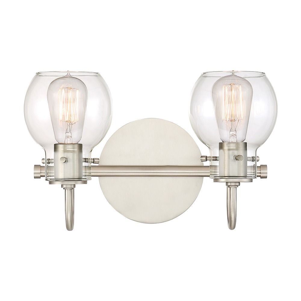 Quoizel Lighting Andrews Antique Nickel Bathroom Light ANW8602AN