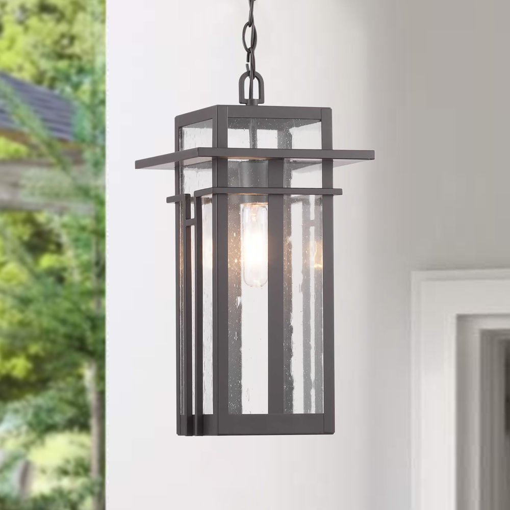 Boxwood Antique Bronze Outdoor Hanging Light by Progress Lighting ...