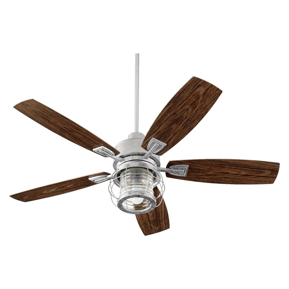 Quorum Lighting Galveston Galvanized Ceiling Fan With Light 13525 Quorum Lighting Galveston Galvanized Ceiling Fan With Light 13525 9 Hover Or To Zoom