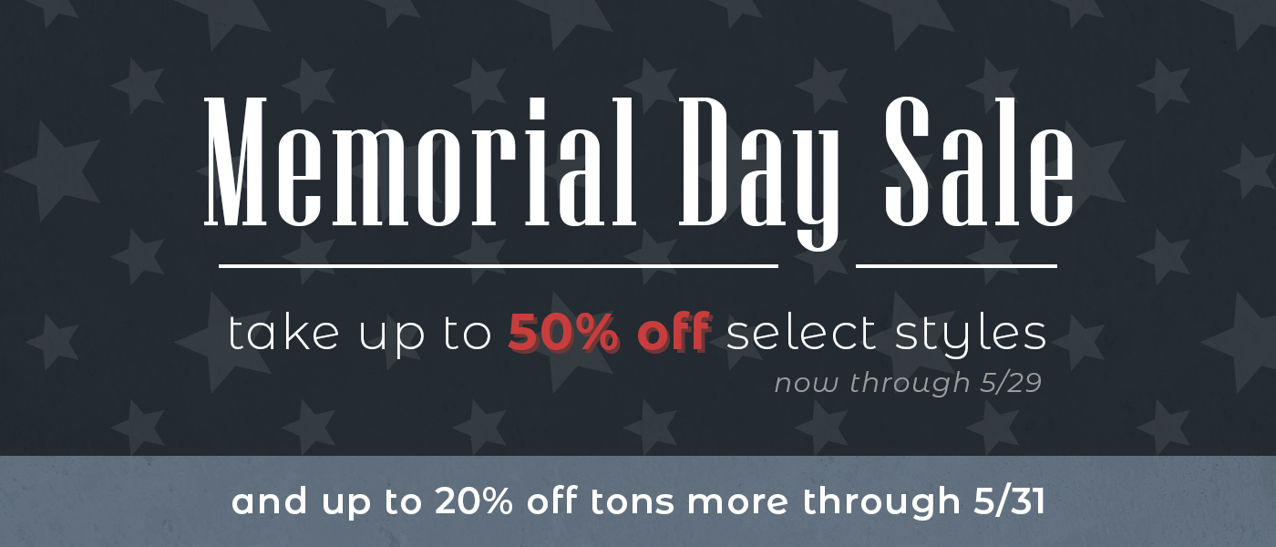 Memorial Day Sales